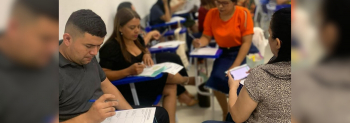 Notícia: Seduc qualifica profissionais da educação em terceiro módulo do curso formativo do Programa Alfabetiza Pará
